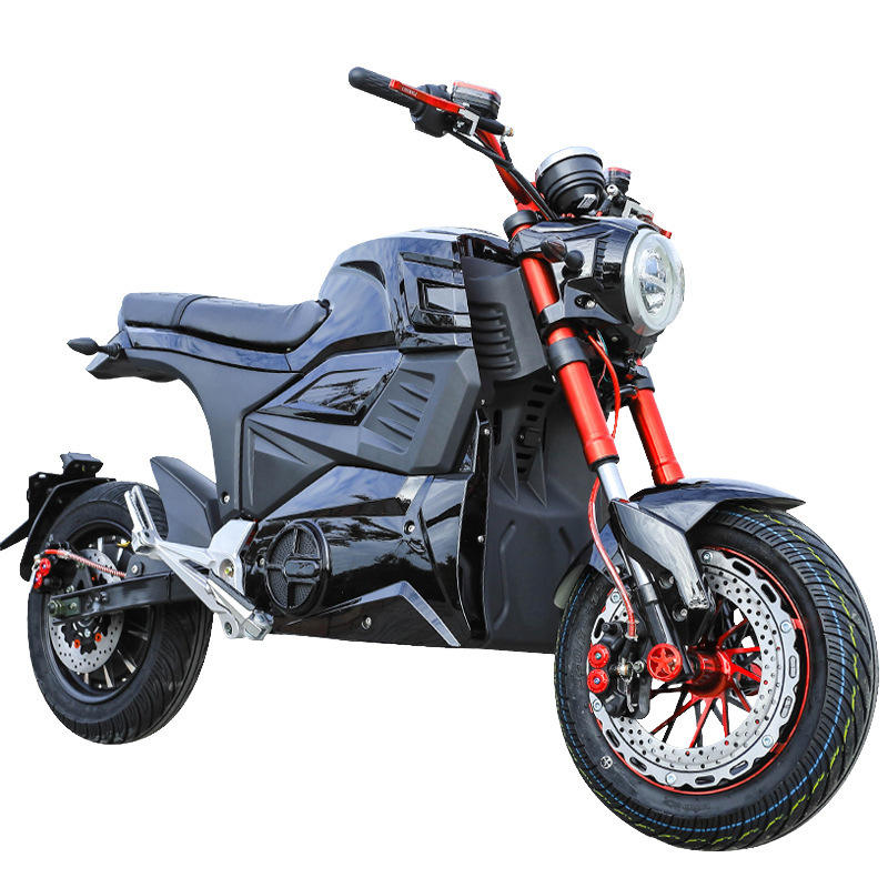 Fast Electric Motorcycle High Speed 60km/hour 60/72V 1000W 2000W Lithium Battery Motorcycle