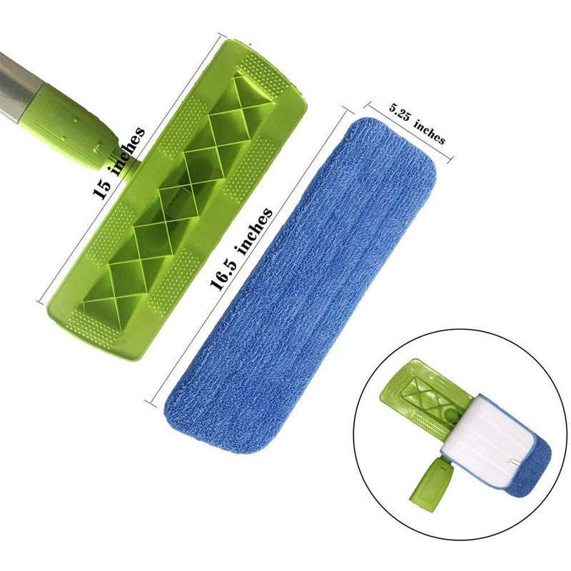 Household Microfiber Sticky Easy Cleaning Mop Cloth Washable Replacement Floor Mop Pads