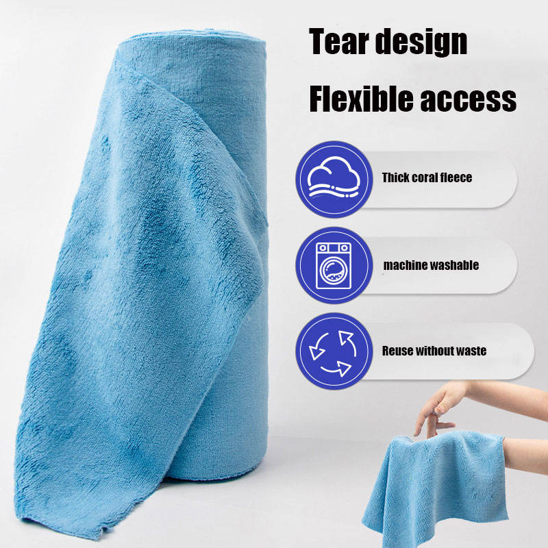 Wholesale Reusable Microfiber Cleaning Cloths Multi Functional Household Kitchen Dishcloths
