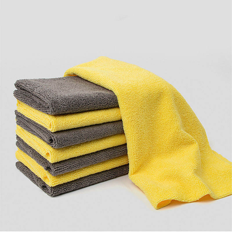 Non-woven Fabric Print Lavender Dishcloths Oil Resistant Thickened Reusable Kitchen Towels